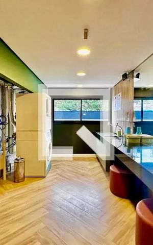 Studio para alugar com 25m², 1 quarto e sem vagaLavanderia