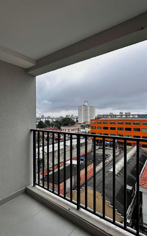 Studio para alugar com 25m², 1 quarto e sem vagaSacada
