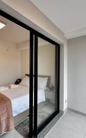 Studio para alugar com 25m², 1 quarto e sem vagaSacada