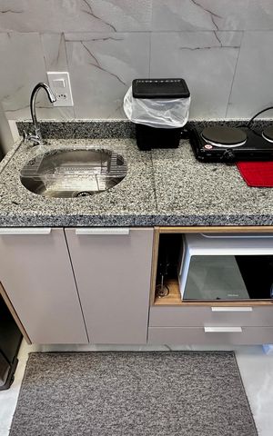 Studio para alugar com 25m², 1 quarto e sem vagaCozinha