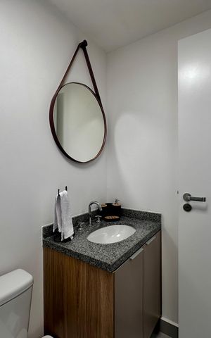 Studio para alugar com 25m², 1 quarto e sem vagaBanheiro Social
