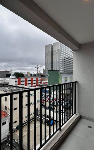 Studio para alugar com 25m², 1 quarto e sem vagaSacada