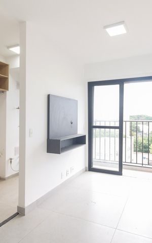Apartamento para alugar com 34m², 1 quarto e 1 vaga Apartamento para alugar com 34m², 1 quarto e 1 vagaSala