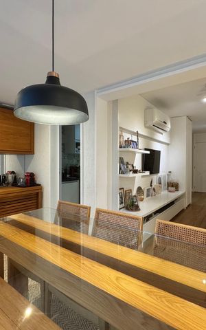 Apartamento à venda com 138m², 3 quartos e 2 vagas Apartamento à venda com 138m², 3 quartos e 2 vagasSala