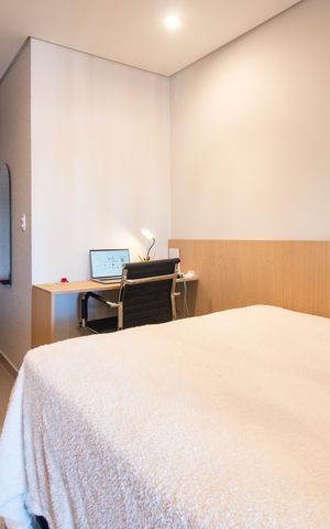 Apartamento à venda com 27m², 1 quarto e sem vagaQuarto
