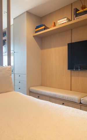 Apartamento à venda com 27m², 1 quarto e sem vagaQuarto