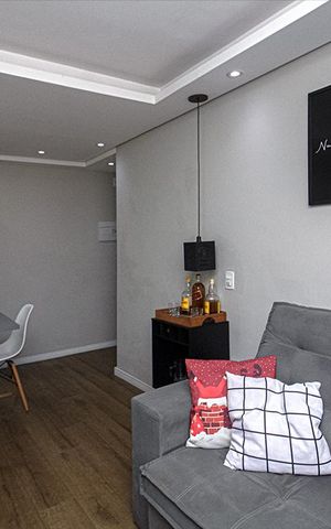 Apartamento à venda com 41m², 2 quartos e sem vaga Apartamento à venda com 41m², 2 quartos e sem vagaSala