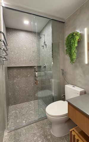 Apartamento para alugar com 75m², 2 quartos e 1 vagaBanheiro da Suíte 1