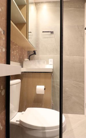 Apartamento para alugar com 28m², 1 quarto e sem vagaBanheiro