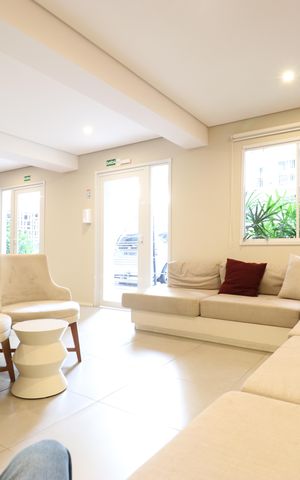 Apartamento para alugar com 28m², 1 quarto e sem vagaÁrea comum - Salão de festas