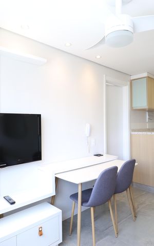 Apartamento para alugar com 28m², 1 quarto e sem vagaSala