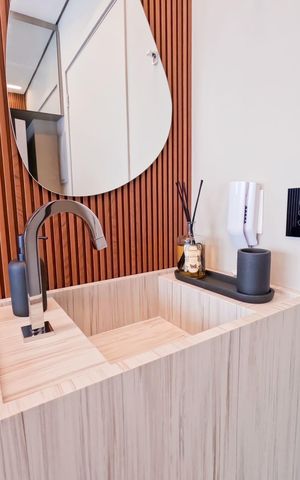 Studio à venda com 21m², 1 quarto e sem vaga Studio à venda com 21m², 1 quarto e sem vagaBanheiro