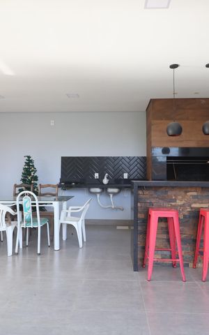 Casa à venda com 173m², 3 quartos e 2 vagasÁrea comum - Churrasqueira