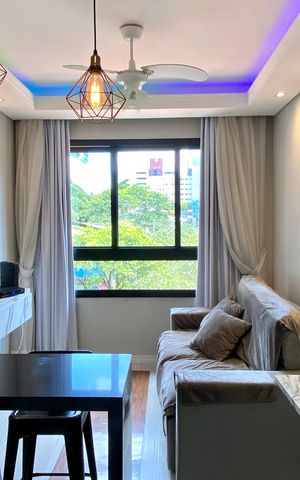 Apartamento à venda com 26m², 1 quarto e sem vaga Apartamento à venda com 26m², 1 quarto e sem vagaSala