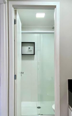 Apartamento à venda com 26m², 1 quarto e sem vaga Apartamento à venda com 26m², 1 quarto e sem vagaBanheiro
