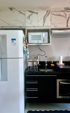 Apartamento à venda com 26m², 1 quarto e sem vaga Apartamento à venda com 26m², 1 quarto e sem vagaCozinha