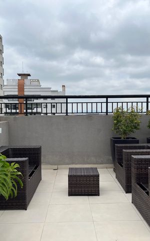 Apartamento à venda com 26m², 1 quarto e sem vagaÁrea comum - Churrasqueira