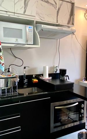 Apartamento à venda com 26m², 1 quarto e sem vaga Apartamento à venda com 26m², 1 quarto e sem vagaCozinha