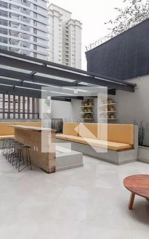 Studio à venda com 26m², 1 quarto e sem vagaChurrasqueira
