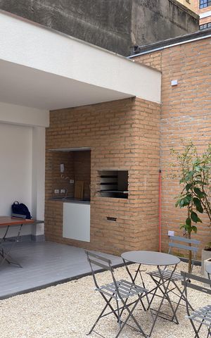 Studio à venda com 26m², 1 quarto e sem vaga Studio à venda com 26m², 1 quarto e sem vagaÁrea comum - Churrasqueira