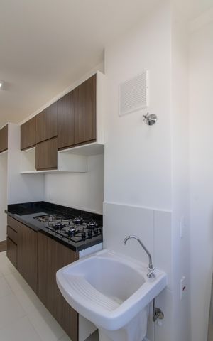 Apartamento para alugar com 37m², 2 quartos e 1 vaga Apartamento para alugar com 37m², 2 quartos e 1 vagaÁrea de Serviço