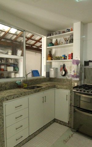Casa de condomínio à venda com 150m², 3 quartos e 1 vagaCozinha