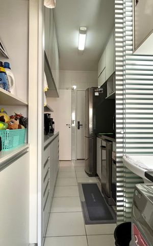 Apartamento à venda com 83m², 2 quartos e 2 vagas Apartamento à venda com 83m², 2 quartos e 2 vagasÁrea de Serviço