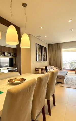 Apartamento à venda com 83m², 2 quartos e 2 vagas Apartamento à venda com 83m², 2 quartos e 2 vagasSala