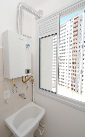 Apartamento para alugar com 40m², 2 quartos e sem vagaDetalhe da area de serviço
