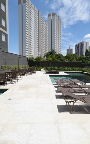 Apartamento para alugar com 40m², 2 quartos e sem vagaÁrea comum - Piscina
