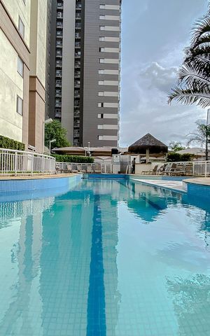 Apartamento à venda com 48m², 2 quartos e 1 vagaÁrea comum - Piscina