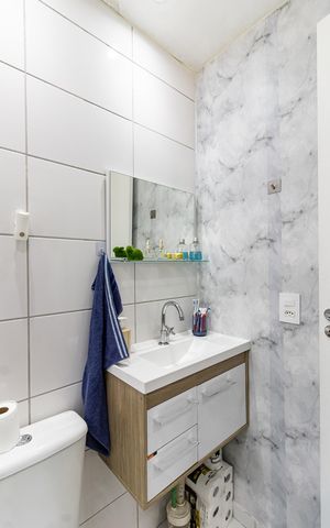 Apartamento à venda com 40m², 2 quartos e sem vagaBanheiro