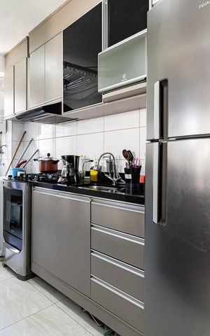Apartamento à venda com 40m², 2 quartos e sem vagaCozinha