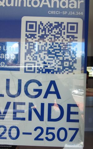 Studio à venda com 27m², 1 quarto e 1 vagaPlaquinha
