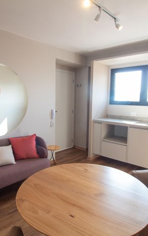 Apartamento para alugar com 42m², 1 quarto e 1 vaga Apartamento para alugar com 42m², 1 quarto e 1 vagaSala
