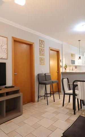 Apartamento para alugar com 55m², 2 quartos e 2 vagas Apartamento para alugar com 55m², 2 quartos e 2 vagasSala