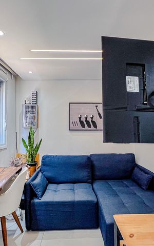 Apartamento para alugar com 34m², 1 quarto e sem vagaSala