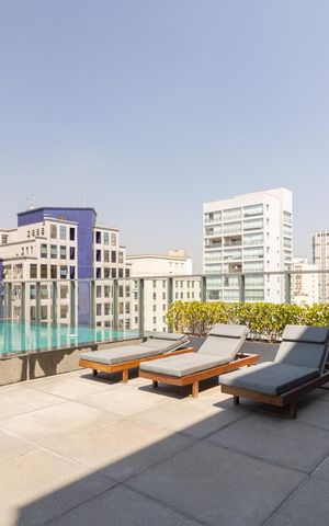 Apartamento para alugar com 29m², 1 quarto e sem vaga Apartamento para alugar com 29m², 1 quarto e sem vagaPiscina
