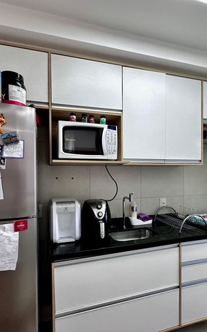 Apartamento à venda com 68m², 2 quartos e 2 vagas Apartamento à venda com 68m², 2 quartos e 2 vagasCozinha
