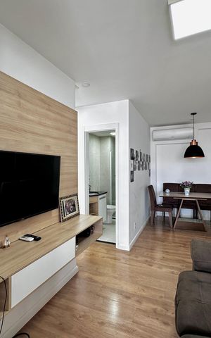 Apartamento à venda com 68m², 2 quartos e 2 vagas Apartamento à venda com 68m², 2 quartos e 2 vagasSala