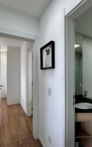 Apartamento à venda com 68m², 2 quartos e 2 vagas Apartamento à venda com 68m², 2 quartos e 2 vagasCorredor