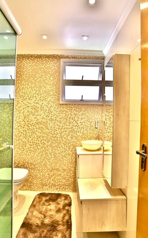 Apartamento à venda com 78m², 2 quartos e 1 vaga Apartamento à venda com 78m², 2 quartos e 1 vagaBanheiro