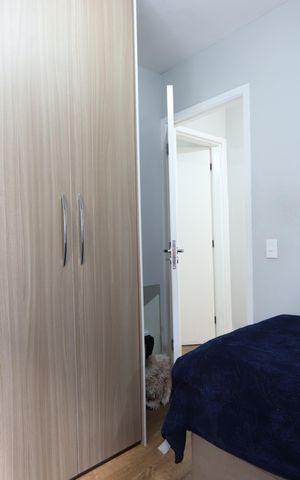 Apartamento à venda com 54m², 2 quartos e 1 vagaQuarto 2