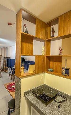 Apartamento à venda com 35m², 1 quarto e sem vaga Apartamento à venda com 35m², 1 quarto e sem vagaCozinha