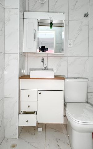 Apartamento à venda com 29m², 1 quarto e sem vaga Apartamento à venda com 29m², 1 quarto e sem vagaBanheiro