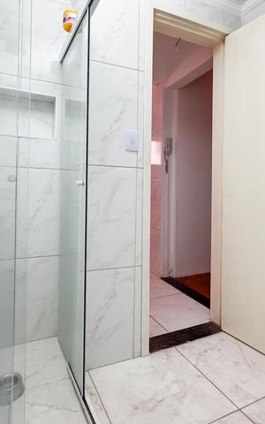 Apartamento à venda com 29m², 1 quarto e sem vaga Apartamento à venda com 29m², 1 quarto e sem vagaBanheiro