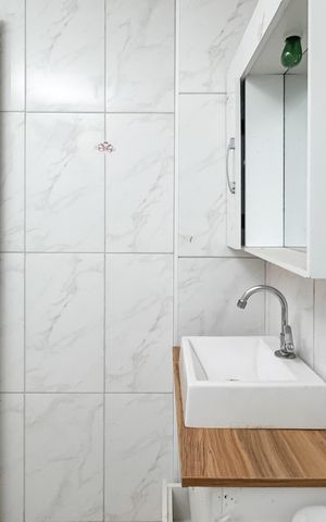 Apartamento à venda com 29m², 1 quarto e sem vaga Apartamento à venda com 29m², 1 quarto e sem vagaBanheiro
