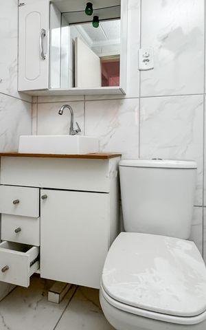 Apartamento à venda com 29m², 1 quarto e sem vaga Apartamento à venda com 29m², 1 quarto e sem vagaBanheiro