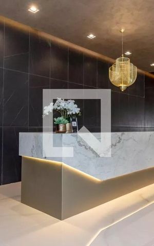 Apartamento à venda com 42m², 1 quarto e sem vaga Apartamento à venda com 42m², 1 quarto e sem vagaHall social