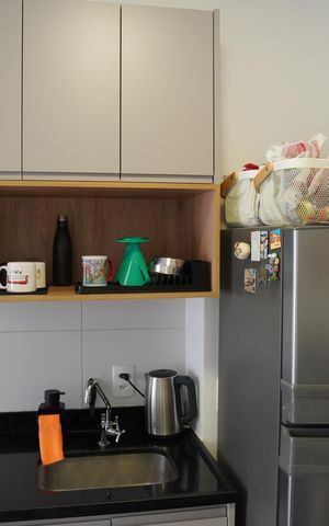 Studio para alugar com 27m², 1 quarto e sem vagaCozinha